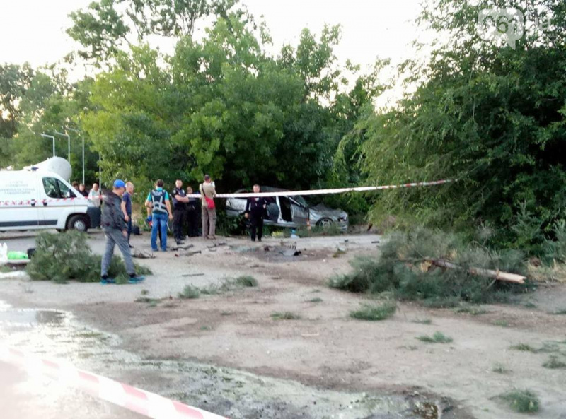 В Запорожье в результате аварии погибла женщина с ребенком